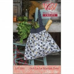 Indygo Junction Purses & Accessories Ooh La La Market Tote Pattern, PDF Download