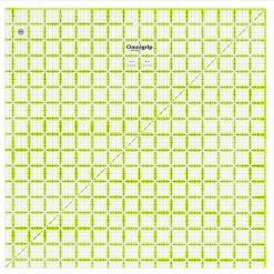 Omnigrid Non-Slip Square Ruler, Neon