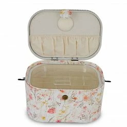 Dritz Oval Sewing Basket With Metal Handle, Large Sewing Baskets & Storage