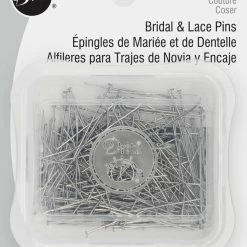 Dritz 1-1/16" Bridal And Lace Pins, Nickel, 225 Pc Pins & Accessories