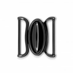 Dritz Oval Fashion Buckle, Gunmetal Buckles