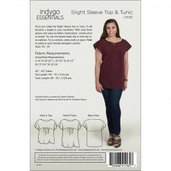 Indygo Junction Apparel Slight Sleeve Top & Tunic Pattern