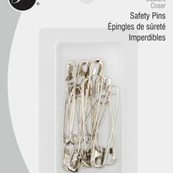 Dritz 1-1/2" Safety Pins, Nickel Pins & Accessories