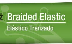 Dritz Elastics 3/4" Braided Elastic, White