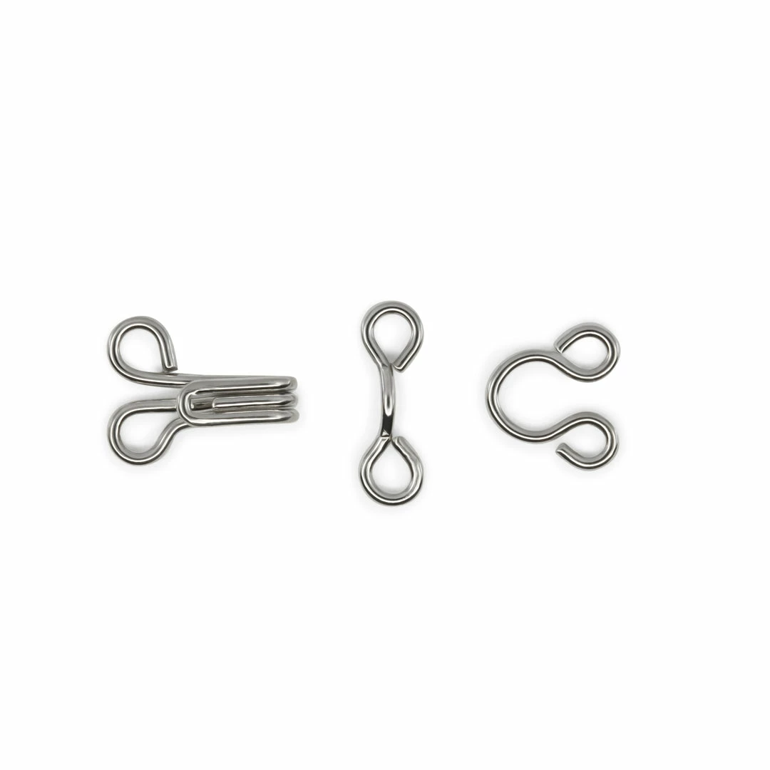 Dritz Hooks & Eyes, 14 Pc, Nickel 5 Dritz Hooks & Eyes, 14 Pc, Nickel