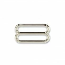 Dritz 1" Slide Adjusters, Nickel, 2 Pc