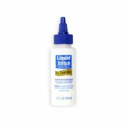 Dritz Liquid Stitch Permanent Fabric Adhesive, Dry Cleanable, 2 Fl. Oz. Adhesives & Tape 6 Dritz Liquid Stitch Permanent Fabric Adhesive, Dry Cleanable, 2 Fl. Oz. Adhesives & Tape