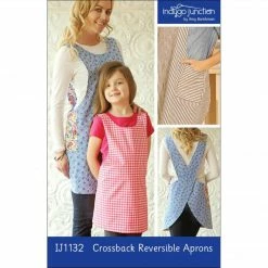 Indygo Junction Aprons Crossback Reversible Adult And Child Apron Pattern