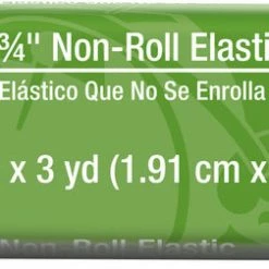 Dritz 3/4" Non-Roll Elastic, Black
