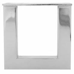 Dritz Industrial Metal Legs, Nickel, 2 Pc Furniture Legs & Feet