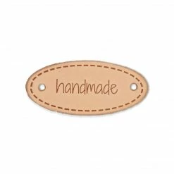 Dritz Oval Leather Label