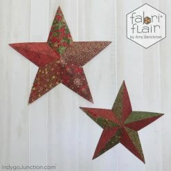 Indygo Junction Crafts & Toys Wall Art Star Fabriflair Pattern