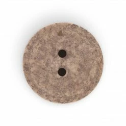 Dritz Buttons & Cover Buttons Recycled Cotton Round Button, 18mm, 3 Pc