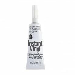 Dritz Adhesives & Tape Instant Vinyl, Transparent Adhesive, 1 Fl. Oz.