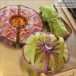 Indygo Junction Potluck Circular Casserole & Servingware Party Set Pattern, PDF Download