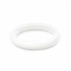 Dritz Curtain Grommets & Rings 1" Plastic Rings, White, 14 Pc