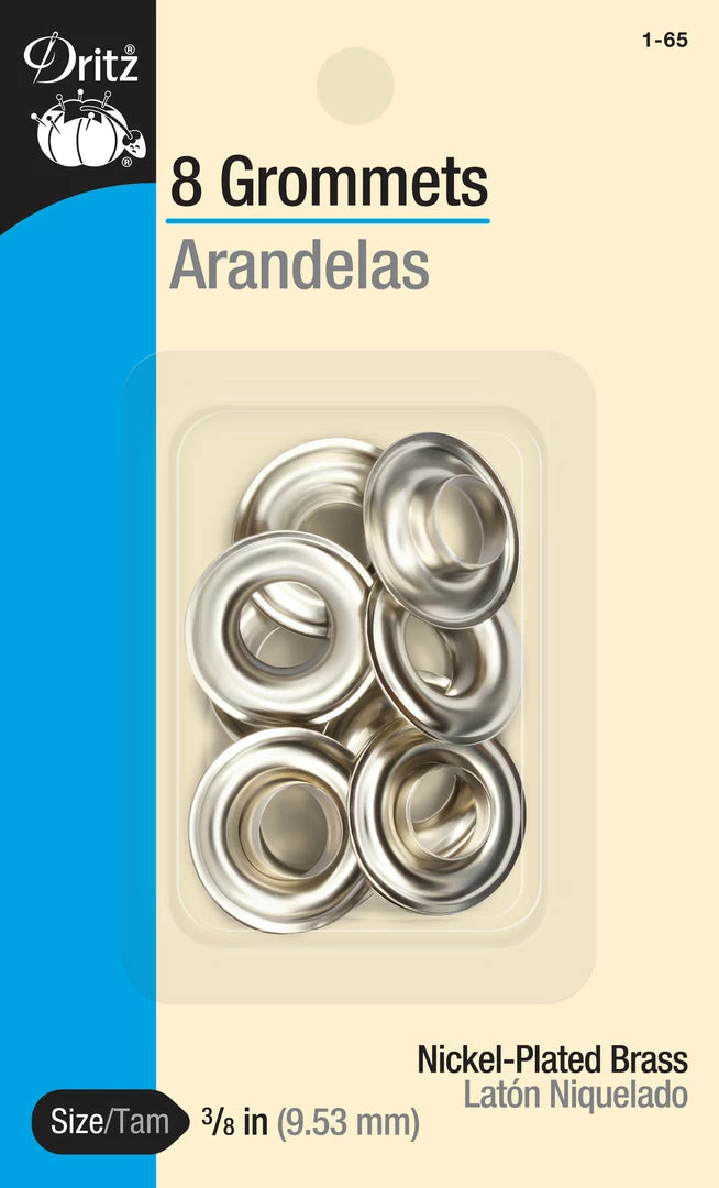 Dritz 3/8" Grommets, 8 Pc 3 Dritz 3/8" Grommets, 8 Pc