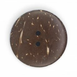Dritz Sustainable Coconut Round Button, 30mm Buttons & Cover Buttons