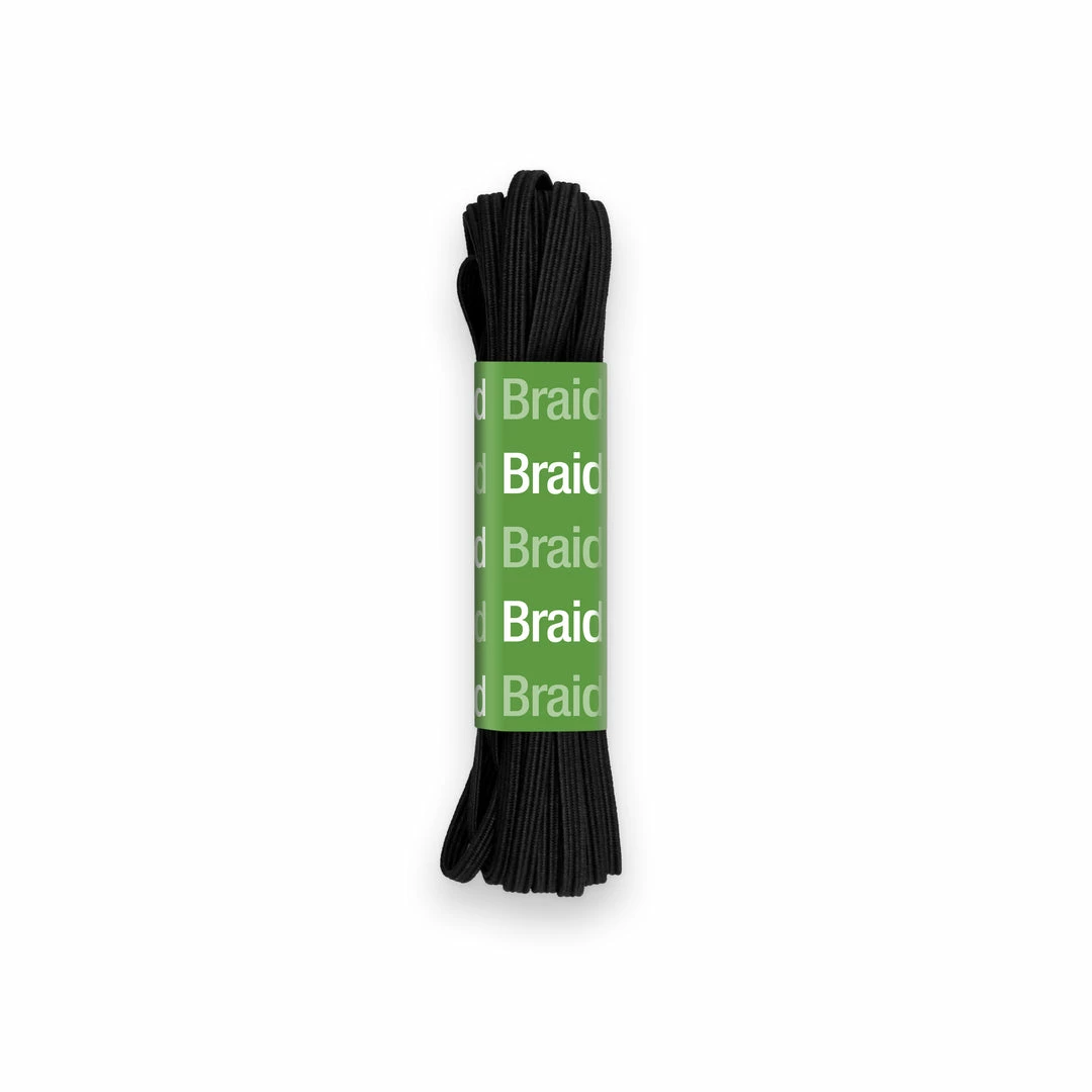 Dritz 1/8" Black Braided Elastic, 4 Yd Elastics 4 Dritz 1/8" Black Braided Elastic, 4 Yd Elastics