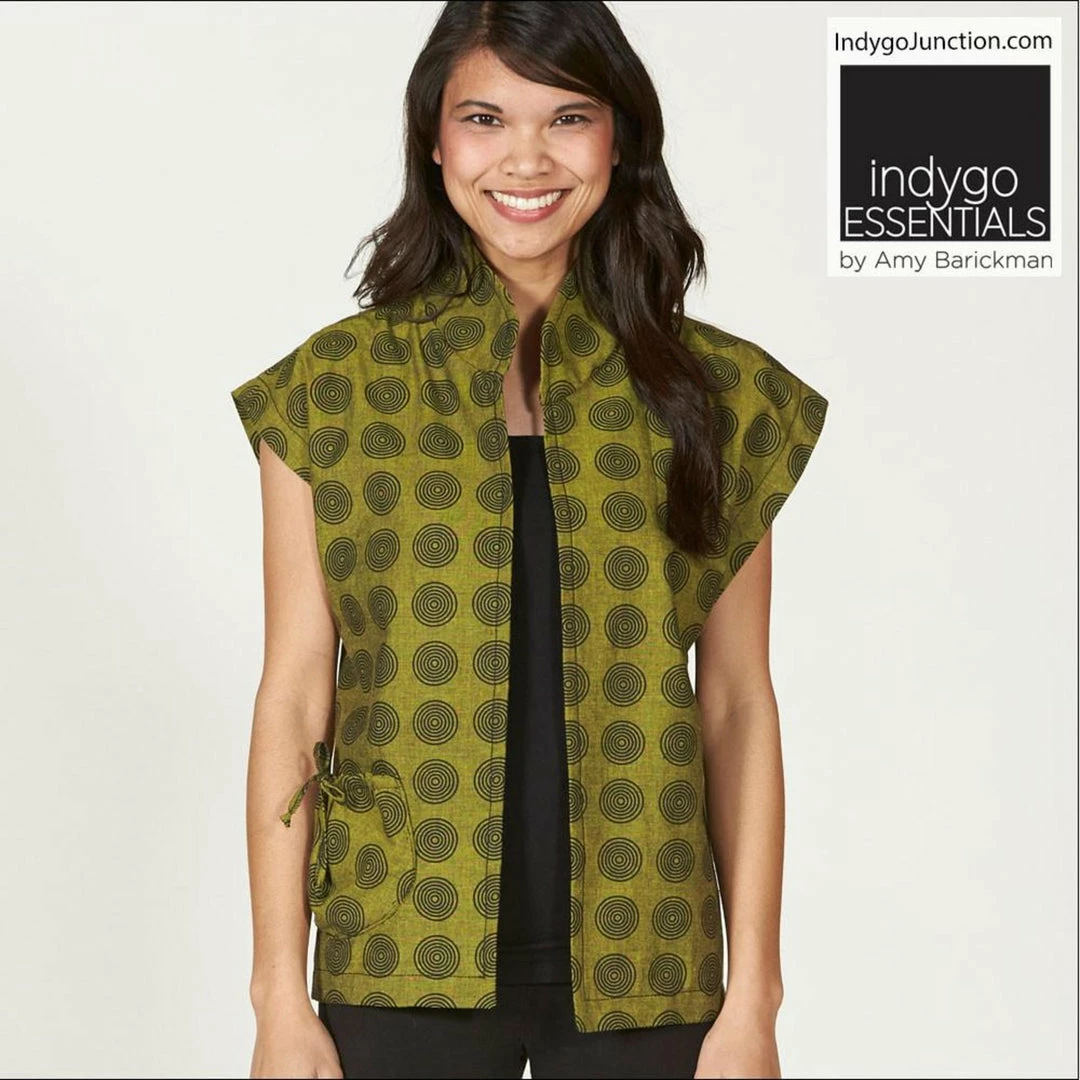 Indygo Junction Mandarin Vest Pattern Apparel 9 Indygo Junction Mandarin Vest Pattern Apparel