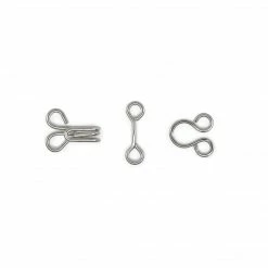 Dritz Hooks & Eyes, 96 Sets, Nickel Bulk Notions