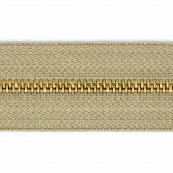 Dritz Zippers Brass Upholstery Zipper, Beige
