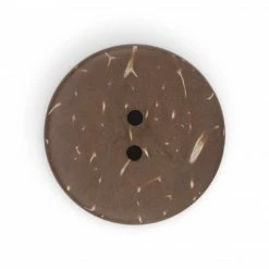 Dritz Sustainable Coconut Round Button, 23mm, 2 Pc Buttons & Cover Buttons