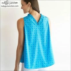 Indygo Junction Turn About Tank Pattern Apparel