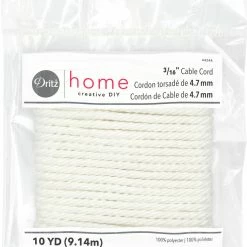 Dritz 3/16" Cable Cord, White