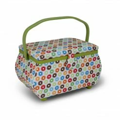 Dritz Curved Sewing Basket, Large Sewing Baskets & Storage