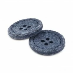 Dritz Recycled Cotton Round Stitch Button, 20mm, 3 Pc Buttons & Cover Buttons 56 Dritz Recycled Cotton Round Stitch Button, 20mm, 3 Pc Buttons & Cover Buttons