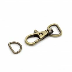 Dritz 1/2" Swivel Hooks & D-Rings, 12 Sets