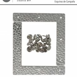 Dritz Textured Campaign Corners, Large, 4 Pc