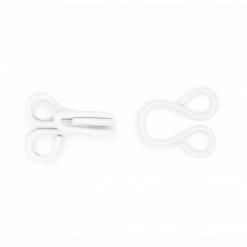 Dritz Hooks & Eyes, 72 Sets, White Bulk Notions