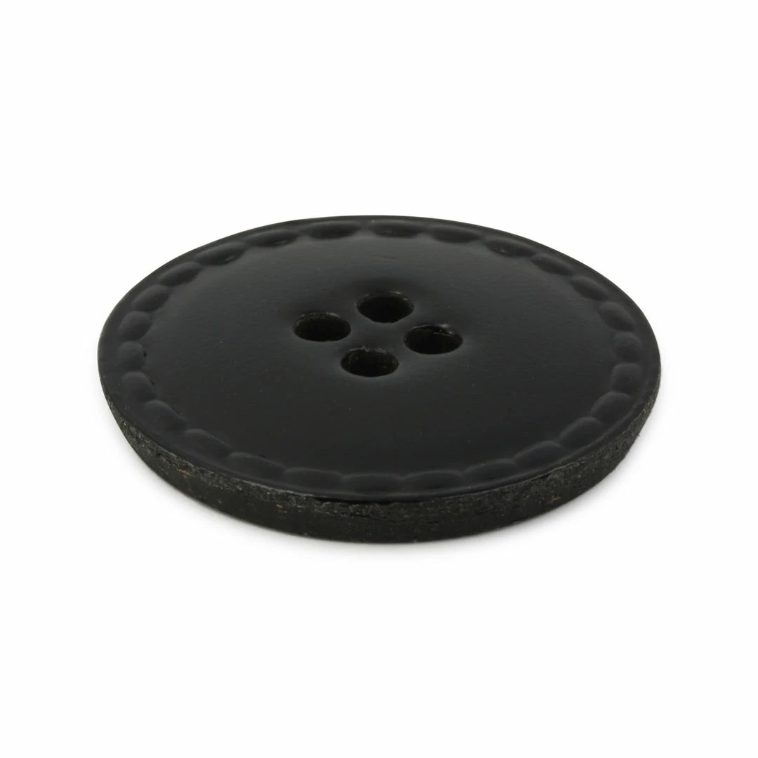 Dritz Recycled Leather Round Button, 25mm, Black Buttons & Cover Buttons 7 Dritz Recycled Leather Round Button, 25mm, Black Buttons & Cover Buttons