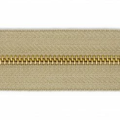 Dritz Zippers Brass Upholstery Zipper, Beige