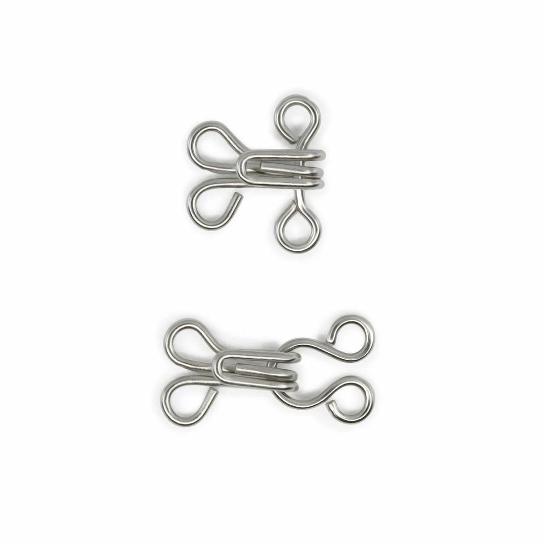 Dritz Hooks & Eyes, 14 Pc, Nickel 11 Dritz Hooks & Eyes, 14 Pc, Nickel