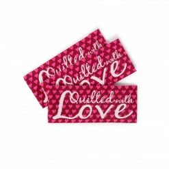 Dritz Sew-on Woven Quilt Labels, Assorted, 9 Pc Lettering & Embellishments 12 Dritz Sew-on Woven Quilt Labels, Assorted, 9 Pc Lettering & Embellishments