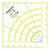 Omnigrid Non-Slip Circle Cutter Ruler 2 Omnigrid Non-Slip Circle Cutter Ruler