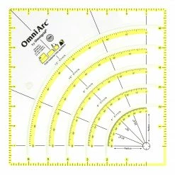 Omnigrid Non-Slip Circle Cutter Ruler