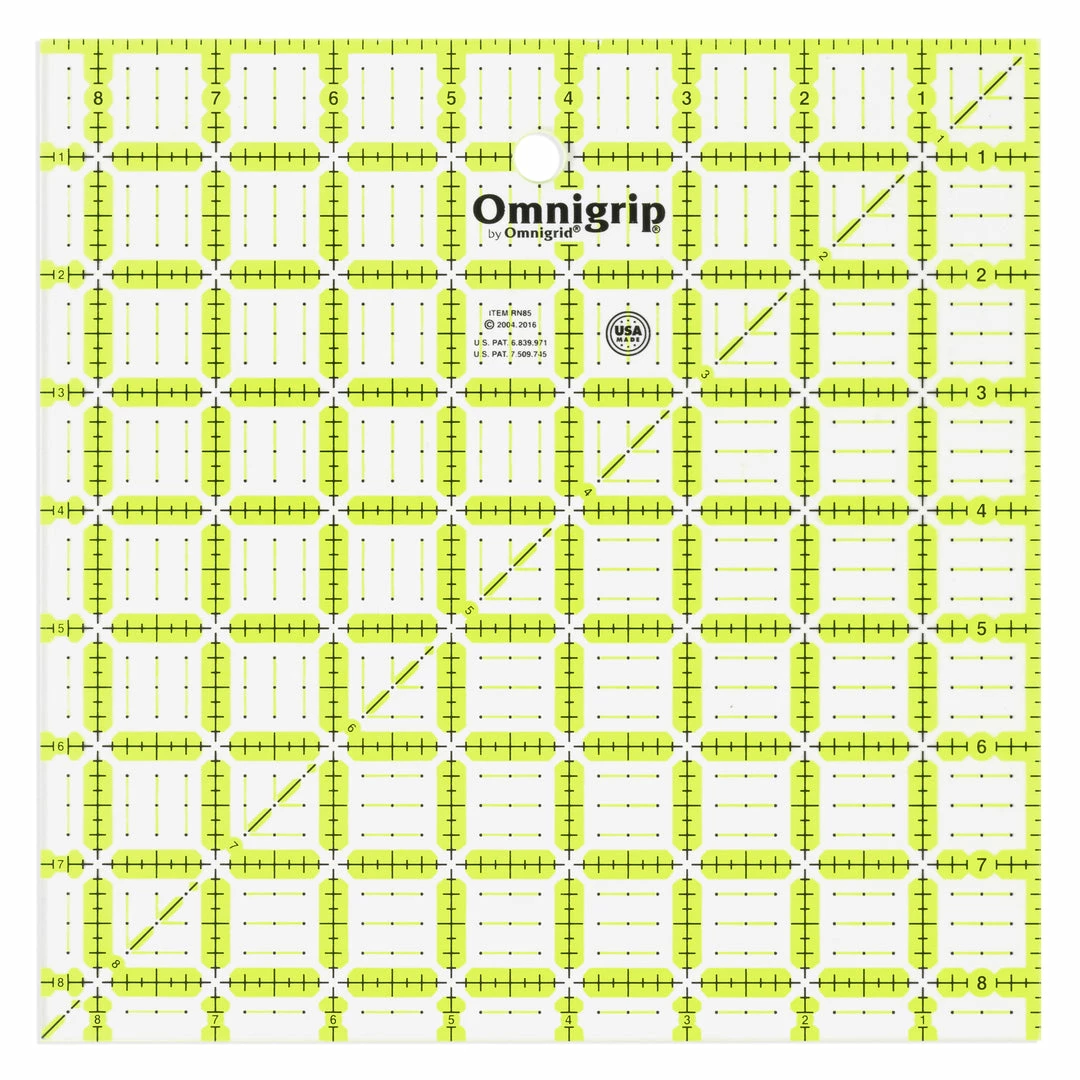 Omnigrid Non-Slip Square Ruler Value Pack (6-1/2", 8-1/2", 10-1/2") 6 Omnigrid Non-Slip Square Ruler Value Pack (6-1/2", 8-1/2", 10-1/2")