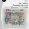 Dritz Outlet 1-1/4" Ball Point Pins, 80 Pc