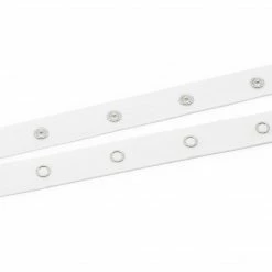 Dritz Snap Tape With Metal Snaps, White, 12 Yd