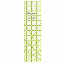 Omnigrid Non-Slip Rectangle Ruler, Neon Quilting Rulers