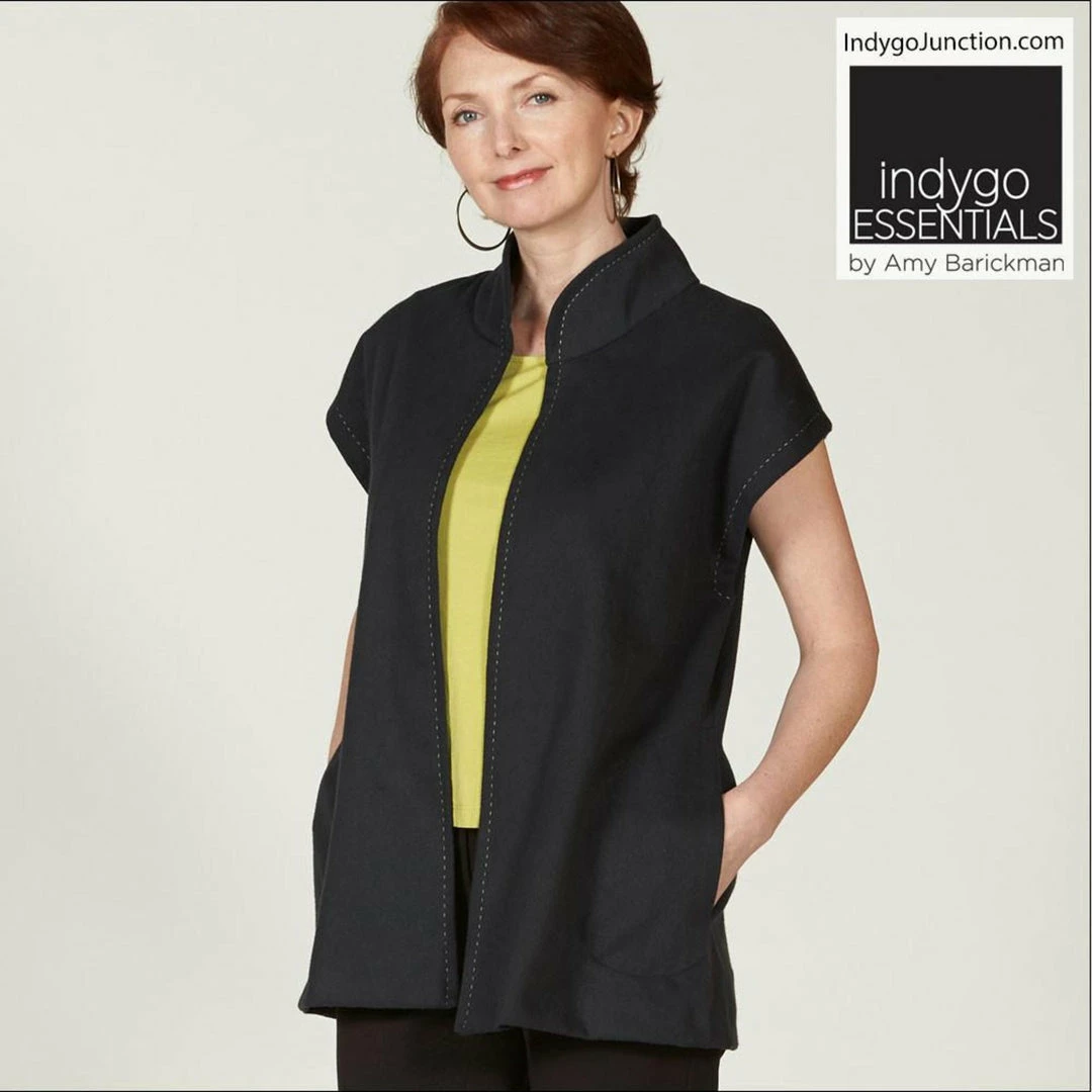 Indygo Junction Mandarin Vest Pattern Apparel 10 Indygo Junction Mandarin Vest Pattern Apparel