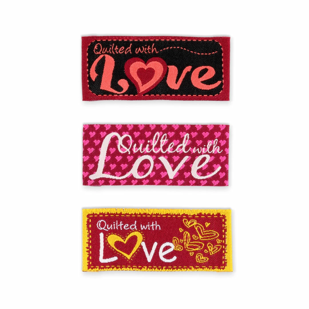 Dritz Sew-on Woven Quilt Labels, Assorted, 9 Pc Lettering & Embellishments 4 Dritz Sew-on Woven Quilt Labels, Assorted, 9 Pc Lettering & Embellishments