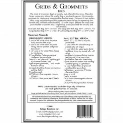 Indygo Junction Grids & Grommets Purse Pattern