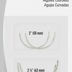 Dritz 2" & 2-1/2" Curved Needles, 4 Pc Pins, Needles & Tacks