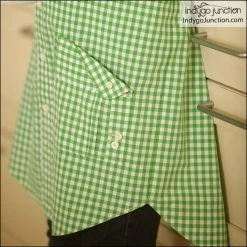 Indygo Junction Kitchen Shirt Tales Recycled Apron Pattern