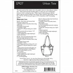 Indygo Junction Purses & Accessories Urban Tote Pattern, PDF Download